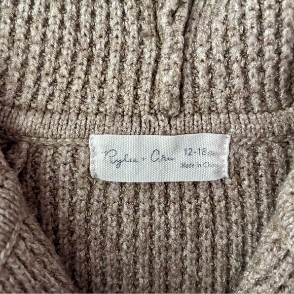 Rylee + Cru 12-18M knit hooded sweater - Picture 2 of 10